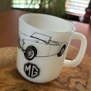 Rare Glasbake MG Mug